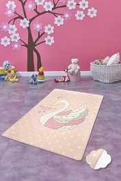 Conceptum Alfombra Swan Rosa 100x160 cm